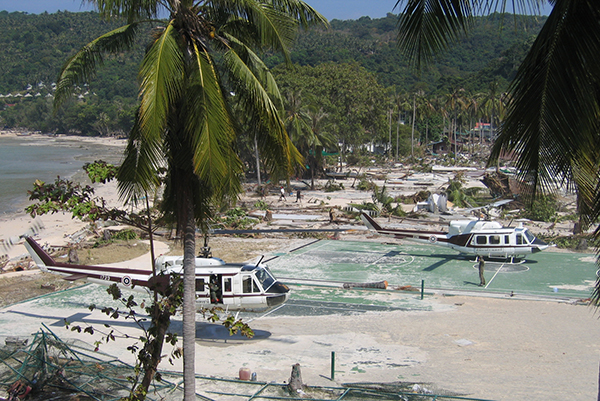 Tsunami Thailand Phi Phi Island 2004